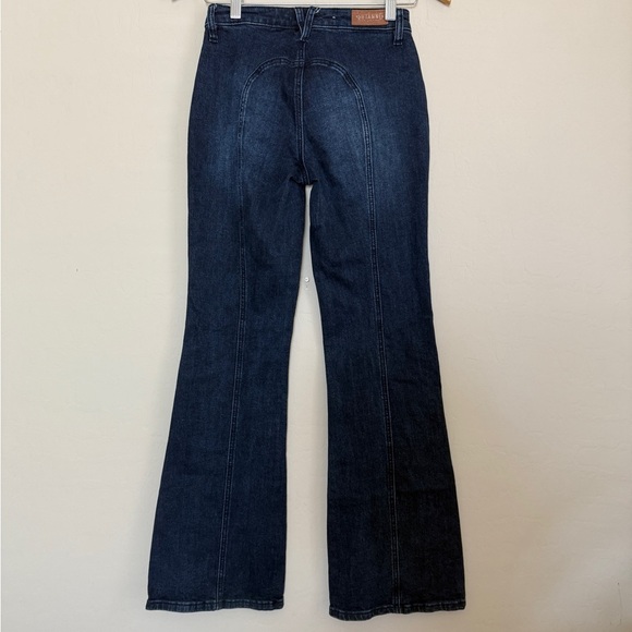 Shyanne Western Boot Barn Dark Wash Flare Leg Denim Jeans Women’s 25 - Picture 4 of 10